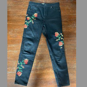 Topshop black jeans, S30